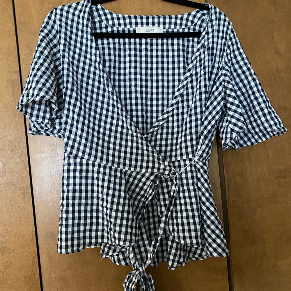 Checkered LOFT shirt